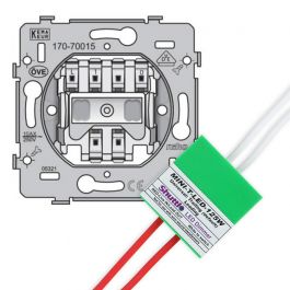 Niko impulsdrukker + shuttle dimmer 125W (170-70015-125W) | Elektramat