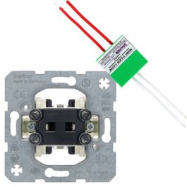 Hager Berker set + shuttle dimmer LED/halogeen 125W |