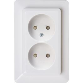 Ter ere van Dor als je kunt Kopp stopcontact 2-voudig zonder randaarde met kinderbeveiliging half opbouw - HK02 wit (950513007) | Elektramat Ter ere van Dor als je kunt Kopp stopcontact 2-voudig zonder randaarde met kinderbeveiliging half opbouw - HK02 wit (950513007) | Elektramat