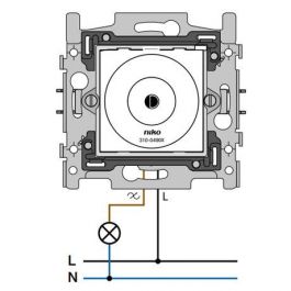 Niko dimmer 2-draads 4-200W (310-04901) |