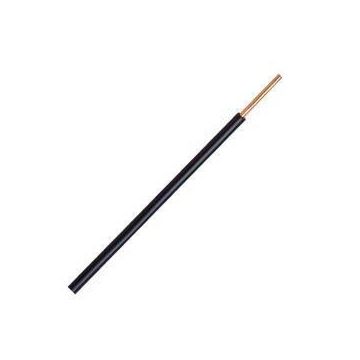 VD draad 1.5mm2 zwart Eca per rol 100 meter