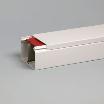 ATTEMA kabelkoker met deksel 90x60 mm - wit per 2 meter (2352)