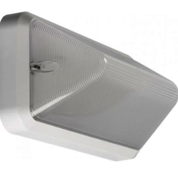 Prolumia vandalismebestendig gevel armatuur met bewegingssensor 7W 100lm 3000K-4000K- wit (40010301)