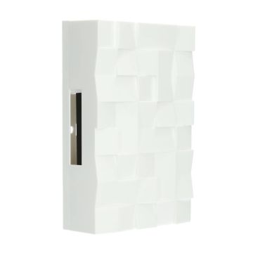 Honeywell Home - Friedland deurbel gong 2-toons 8V 80dB 500mA - Friedland wit (D107)