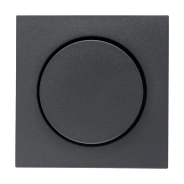 Hager Berker dimmer centraalplaat - S.1/B.3/B.7 antraciet mat (11371606)