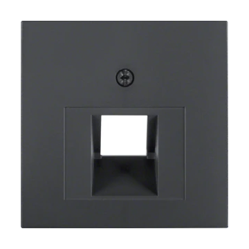 Hager Berker centraalplaat voor UAE/IAE - S.1/B.3/B.7 antraciet mat (14071606)