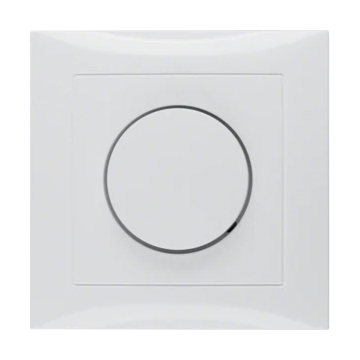 Hager Berker volledige afdekplaat + Draaiknop dimmer S.1/B.3/B.7 (11308989)