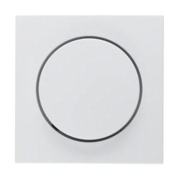 Hager dimmerknop - S.1 polarwit glanzend (11378989)