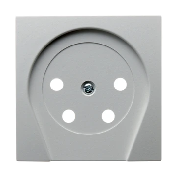 Hager centraalplaat ptt/telefoon - S.1 polarwit glanzend (6110368989)