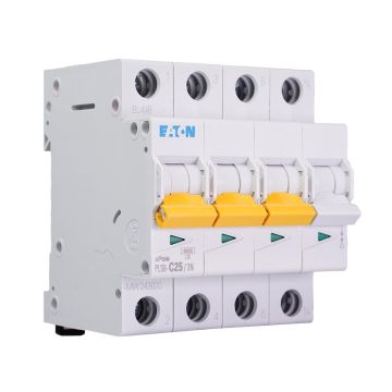 Eaton installatieautomaat C25 3-fase (3P+N) 6kA (243020)