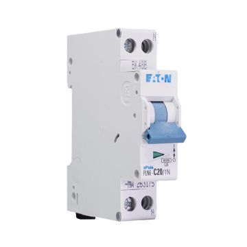 Eaton installatieautomaat C20 1-fase (1P+N) 6kA (263175)