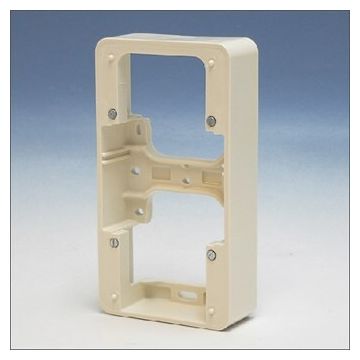 PEHA opbouwbak 2 voudig 81x152 mm - standaard crème wit (D 80.692 W)