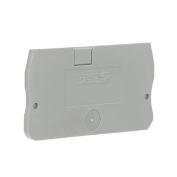 Phoenix Contact rijgklem afsluitplaat - grijs (D-ST 4) per 50 stuks