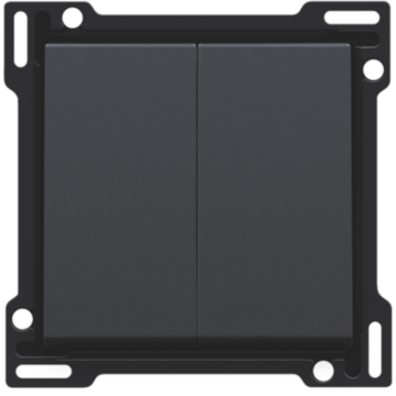 Niko 122-61505 NIK NIKO 2X 1/2 TOETS DARKGREY