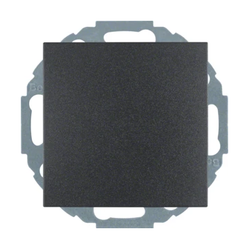 Hager Berker stopcontact met randaarde en klapdeksel - S.1/B.3?b.7 antraciet mat (47441606)