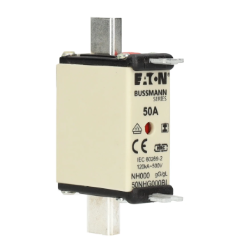 Eaton Zekering, laagspanning 50A, AC 500V dubbele mel (50NHG000BI)