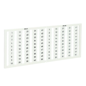 Wago WSB-snelmarkeringssysteem per 5 stuks (209-666)