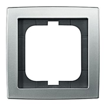 ABB Busch-Jaeger afdekraam 1-voudig - Decento chroom glans (1721-80G)
