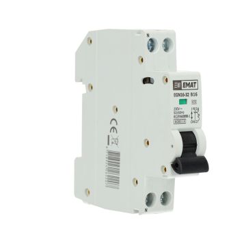 EMAT installatieautomaat B16 1-fase (1P+N) 6kA (85001004)