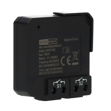 KLIKAANKLIKUIT mini inbouwzender voor wandschakelaar - AWMT-003 (70079)