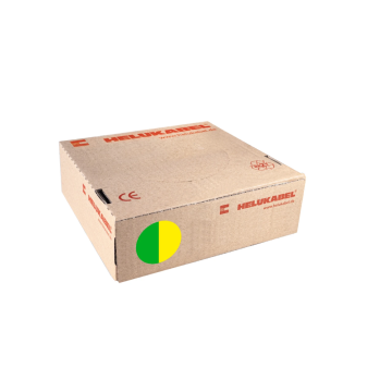 montagedraad VDS 1.5mm² (H07V-K) 70° groen/geel - per rol 100 meter (29130)