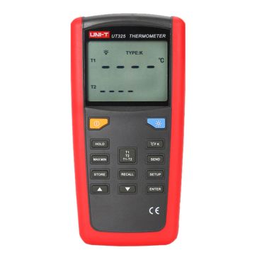 UNI-T UT325 Digitale 2 kanaals Temperatuurmeter (UT325)