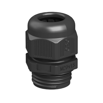 OBO wartel M20 met trekontlasting doorlaat 6-13mm IP68 - zwart (V-TEC VM20 SW)