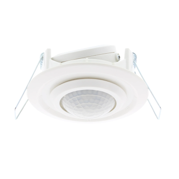 KLEMKO Aanwezigheiddetector plafond PIR 360° 7m detectiebereik 2000W - wit (870550)