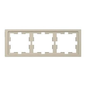 Schneider Electric afdekraam 3-voudig D-Life - sahara (MTN4030-6533)