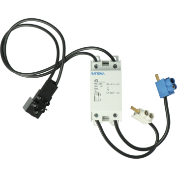 ATTEMA beltrafo 8V 1A met aansluitdraden (AT90232)