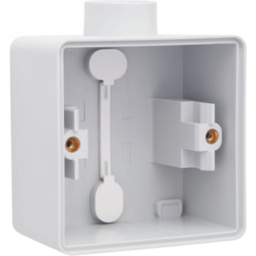 Niko enkelvoudige opbouwdoos leeg met 1x M20 ingang - Hydro grijs (700-84101)