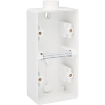 Niko Hydro - Verticale opbouwdoos 2-voudig met 1x M20 ingang IP55 (701-84201)