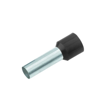 Cimco adereindhuls geïsoleerd 1.5mm2 hulslengte 8mm zwart - per 100 stuks (187012)