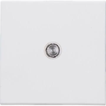 Kopp bedieningswip met transparante lens voor controleschakelaar - HK07 mat wit (490042005)