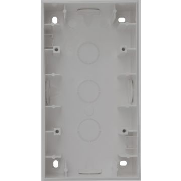 Kopp opbouwdoos 2-voudig - HK07 mat grijs (374834001)