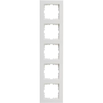 Kopp afdekraam 5-voudig - HK07 Pure mat wit (407232008)