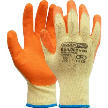 OXXA Builder 11-525 nylon handschoen met latex coating - maat 10 (1.11.525.10)