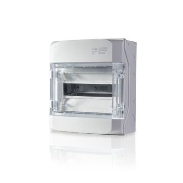 f-tronic NEPTUN waterdichte groepenkast 1-rij 12 modules IP65 (7270001)