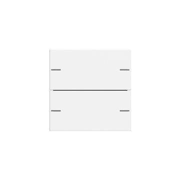 Gira bedieningswip 2-voudig voor tastsensor 4 - Systeem 55 zuiver wit mat (575227)