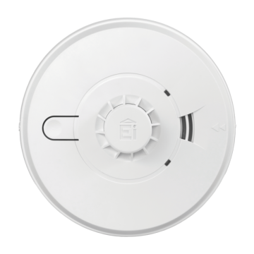 Ei Electronics hittemelder 230V 9V back-up - koppelbaar (Ei144e)