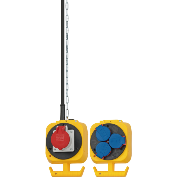 BRENNENSTUHL stoomverdeler hangend 4-voudig 16A 5-polig IP44 (1151960010)