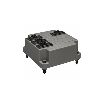 ABB Installatiedozen en -kasten deksel 3640 met GST18 connector 4x3 - grijs (3640GB4 S)