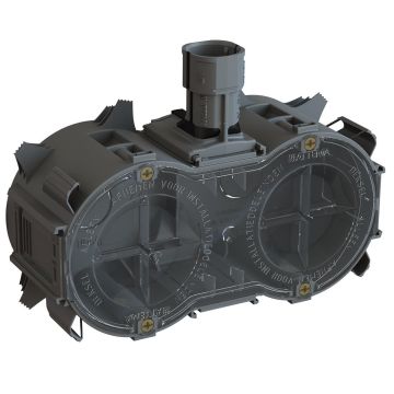 ATTEMA Duo-inbouwdoos UD50 Ø16/19/20 mm grijs (AT1144.01)