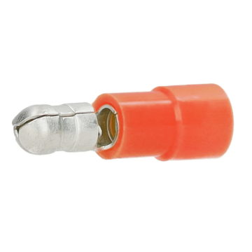 Cimco volledig geïsoleerde rondstekerhuls rood 0,5-1mm² - 4mm per 100 stuks (180300)