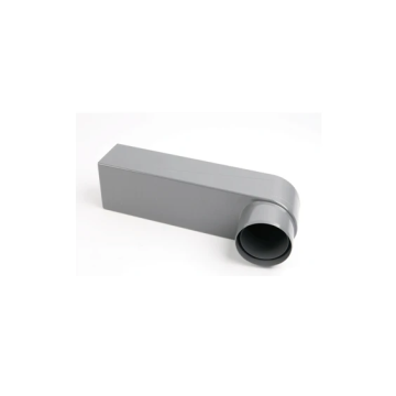 Wavin ABS stadsuitloop voor 60 en 80mm buis HWA - wit (4047508070)