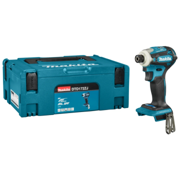 Makita accu slagschroevendraaier 180Nm 18V basic body in Mbox (DTD172ZJ)