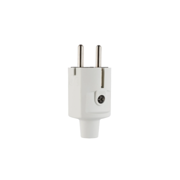 ABL Connectivity SCHUKO PVC stekker - wit (100000046)