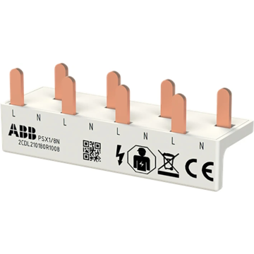 ABB Componenten FlexLine doorverbindingskam 63A 1-fase 4-modules (PSX1/8N)