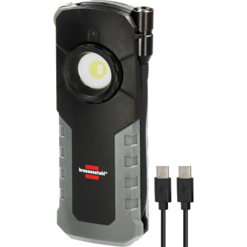 BRENNENSTUHL LED werklamp 360° oplaadbaar met magneet 1000lm + 380lm dag licht 6500K IP54 (1173730001)