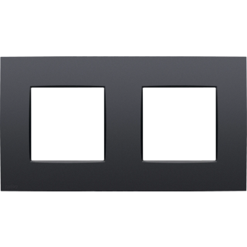 Niko afdekraam 2-voudig - Intense Antraciet  (133-76800)